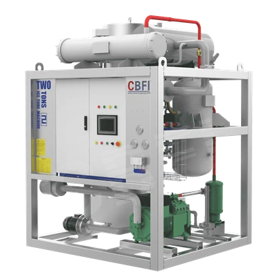 CBFI 2 tan tiub mesin ais kapasiti besar