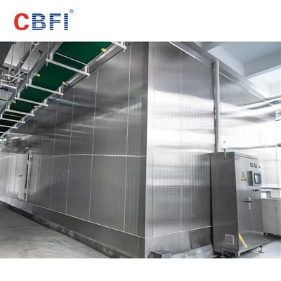 Teknologi Baru Ayam IQF Spiral Freezer Mesin Pembekuan Cepat